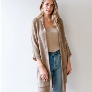Shop the Skinny x  So Pretty Cara Cotter Erinn Boyfriend length cardigan…